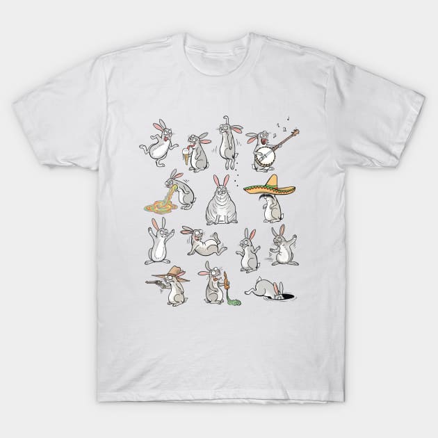 Rabbits 2019 T-Shirt by JedDunstan